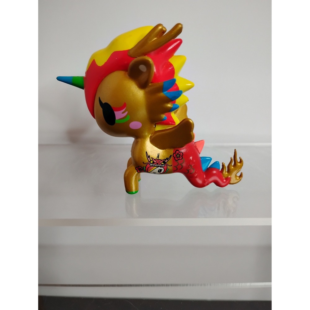 Tokidoki Unicorno Series 6 Hanako Metallic Gold Dragon Vinyl Figure Art Toy